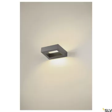   BOOKAT antracit IP65 15W 3000/4000K kültéri fali LED lámpa