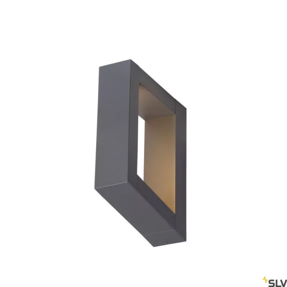 BOOKAT antracit IP65 15W 3000/4000K kültéri fali LED lámpa