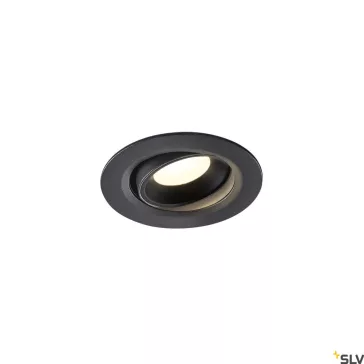   NUMINOS MOVE XS fekete 8cm 7W 4000K 40° állítható süllyesztett LED spot lámpa