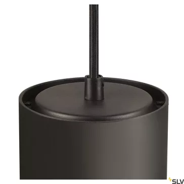   NUMINOS XL PHASE fekete 12cm 2700K 24° 36W kiváló színvisszaadású függesztett LED spot lámpa