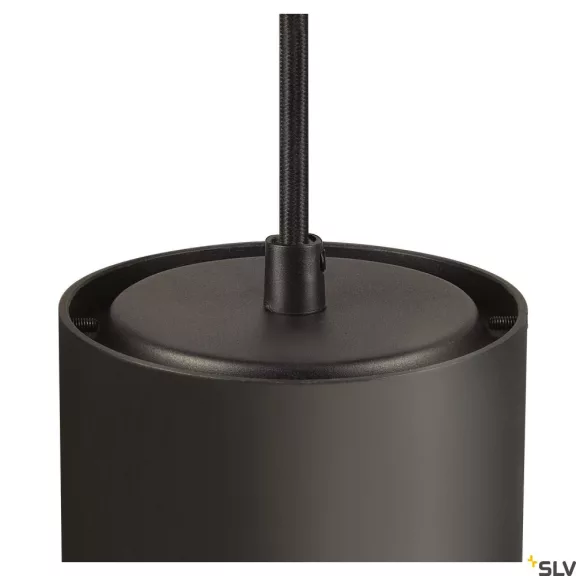 NUMINOS XL PHASE fekete 12cm 2700K 24° 36W kiváló színvisszaadású függesztett LED spot lámpa