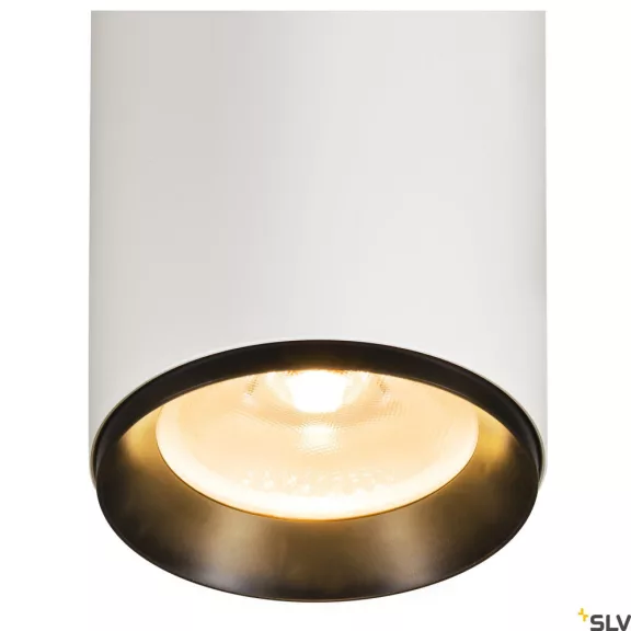 NUMINOS XL PHASE fehér-fekete 12cm 2700K 36° 36W kiváló színvisszaadású függesztett LED spot lámpa