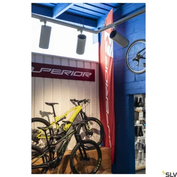   NUMINOS XL PHASE fehér-fekete 12cm 4000K 36° 36W kiváló színvisszaadású spot lámpa 3 fázisú sínhez