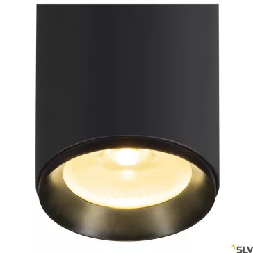   NUMINOS DALI XL fekete 12cm 3000K 36° 36W kiváló színvisszaadású LED lámpa DALI sínhez