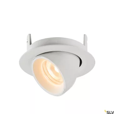   NUMINOS GIMBLE XS fehér 8cm 7W 2700K 40° billenthető süllyesztett LED spot lámpa