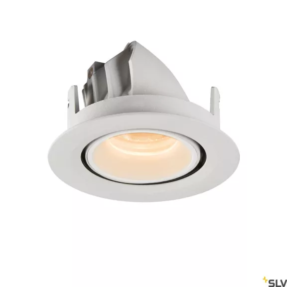 NUMINOS GIMBLE XS fehér 8cm 7W 2700K 40° billenthető süllyesztett LED spot lámpa
