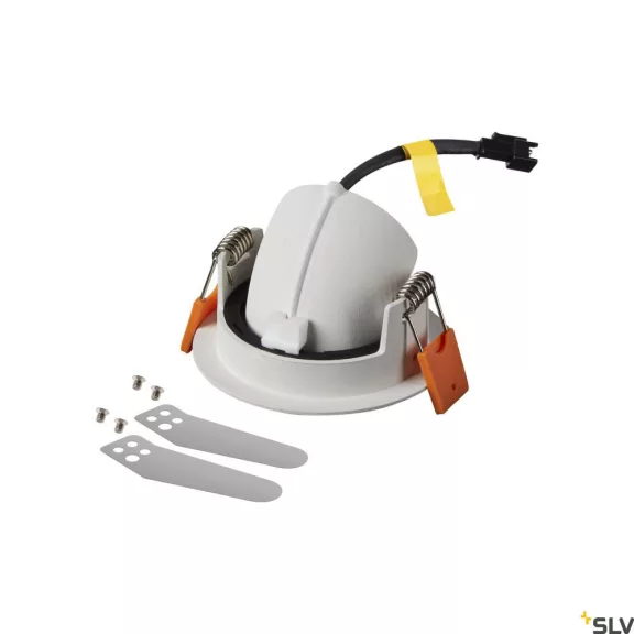 NUMINOS GIMBLE XS fehér 8cm 7W 2700K 40° billenthető süllyesztett LED spot lámpa