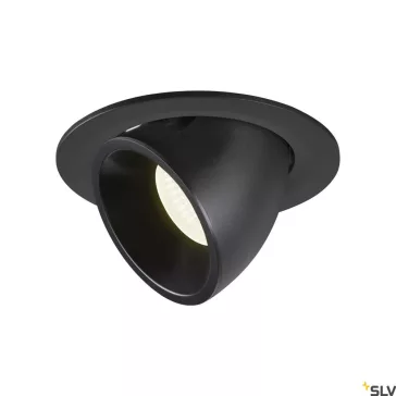   NUMINOS GIMBLE L fekete 16cm 25.4W 4000K 55° billenthető süllyesztett LED spot lámpa