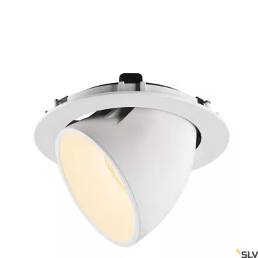   NUMINOS GIMBLE XL fehér 19cm 37.4W 3000K 20° billenthető süllyesztett LED spot lámpa