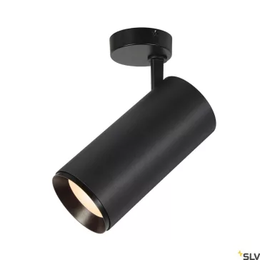   NUMINOS SPOT XL PHASE fekete 12cm 3000K 60° 36W dimmelhető mennyezeti LED spot lámpa