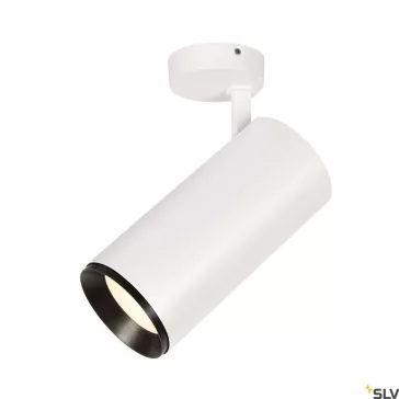   NUMINOS SPOT XL PHASE fehér-fekete 12cm 4000K 60° 36W dimmelhető mennyezeti LED spot lámpa