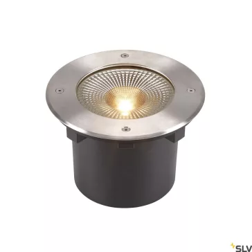   ROCCI 200 EL fekete IP65 16W 3000K kerek talajba süllyesztett lámpa
