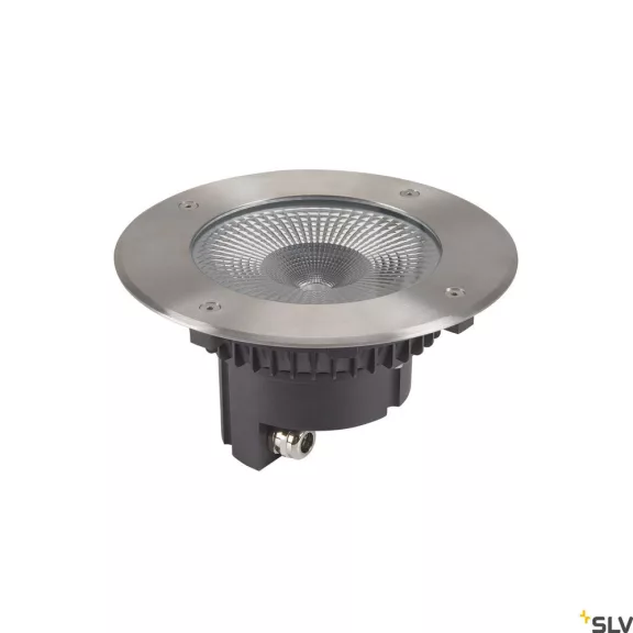 ROCCI 200 EL fekete IP65 16W 3000K kerek talajba süllyesztett lámpa