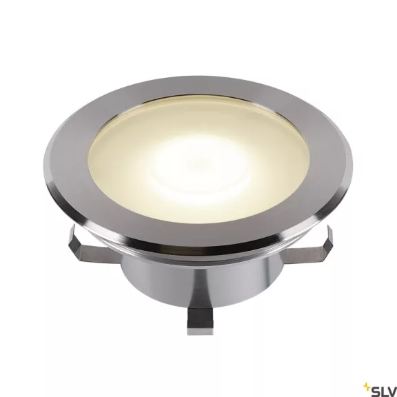 DASAR FLAT 120 EL rozsdamentes acél IP67 talajba süllyeszthető LED reflektor