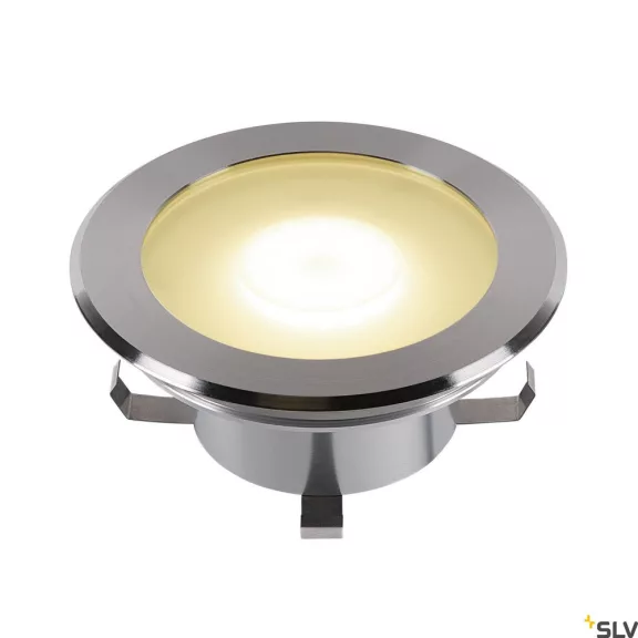 DASAR FLAT 120 EL rozsdamentes acél IP67 talajba süllyeszthető LED reflektor