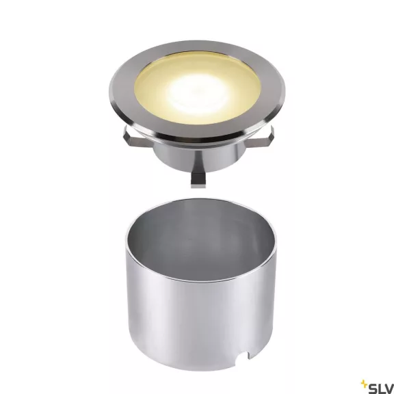 DASAR FLAT 120 EL rozsdamentes acél IP67 talajba süllyeszthető LED reflektor