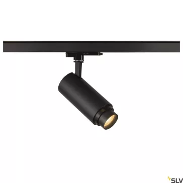   NUMINOS ZOOM M DALI fekete 8.5cm 2700K 15-60° 20W állítható sugárzási szögű LED spot lámpa 3 fázisú sínhez