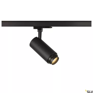   NUMINOS ZOOM M DALI fekete 8.5cm 2700K 15-60° 20W állítható sugárzási szögű LED spot lámpa 3 fázisú sínhez