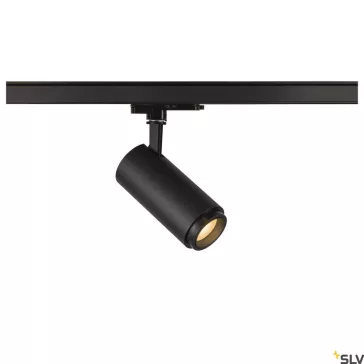   NUMINOS ZOOM M DALI fekete 8.5cm 2700K 15-60° 20W állítható sugárzási szögű LED spot lámpa 3 fázisú sínhez