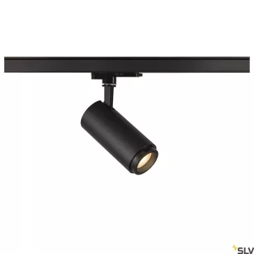   NUMINOS ZOOM M DALI fekete 8.5cm 3000K 15-60° 20W állítható sugárzási szögű LED spot lámpa dali sínhez