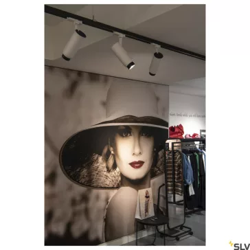   NUMINOS ZOOM M DALI fehér 8.5cm 3000K 15-60° 20W állítható sugárzási szögű LED spot lámpa dali sínhez