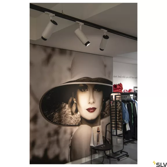 NUMINOS ZOOM M DALI fehér 8.5cm 3000K 15-60° 20W állítható sugárzási szögű LED spot lámpa dali sínhez