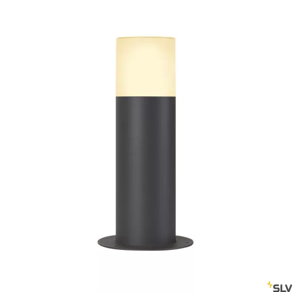 GRAFIT E27 30 POLE ROUND antracit IP44 E27 hengeres kültéri allólámpa