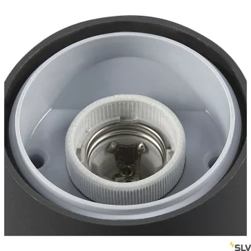   GRAFIT E27 30 POLE ROUND antracit IP44 E27 hengeres kültéri allólámpa