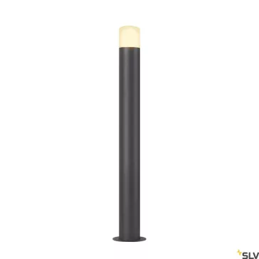   GRAFIT E27 90 POLE ROUND antracit IP44 E27 hengeres kültéri allólámpa
