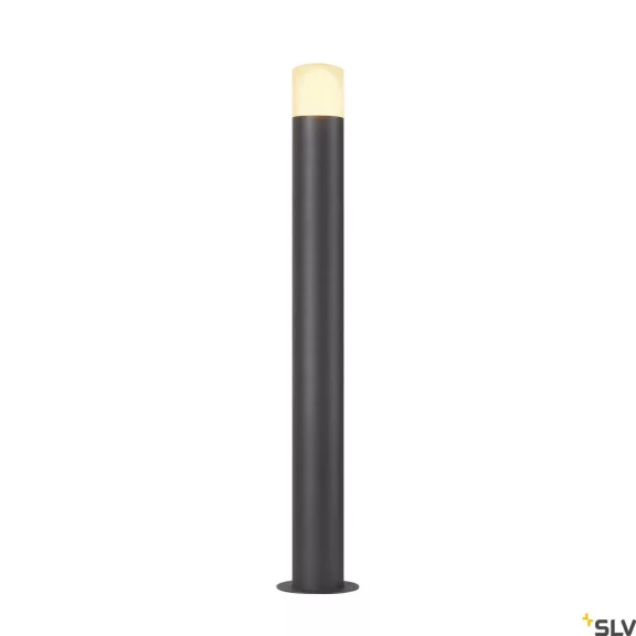 GRAFIT E27 90 POLE ROUND antracit IP44 E27 hengeres kültéri allólámpa