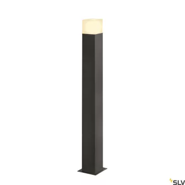   GRAFIT E27 90 POLE SQUARE antracit IP44 E27 szögletes kültéri allólámpa