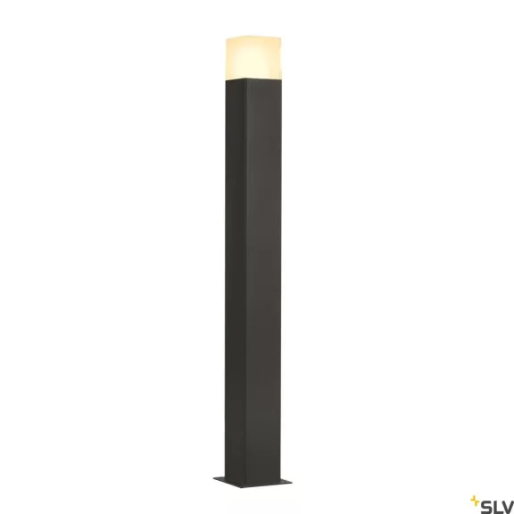 GRAFIT E27 90 POLE SQUARE antracit IP44 E27 szögletes kültéri allólámpa