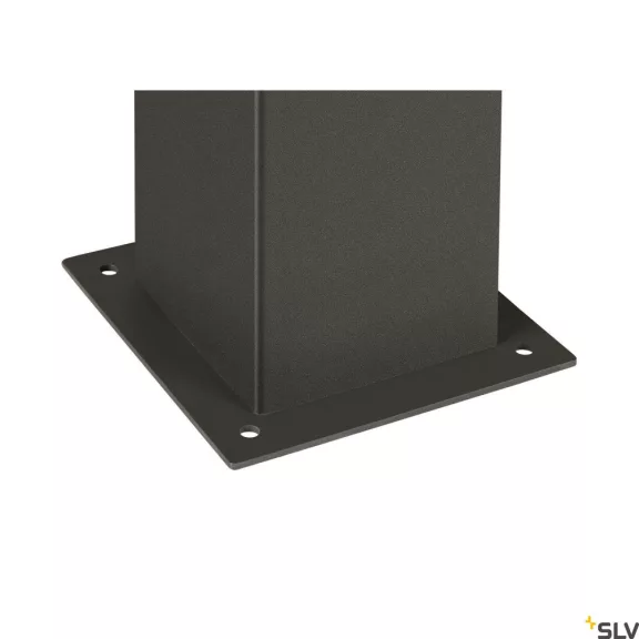 GRAFIT E27 90 POLE SQUARE antracit IP44 E27 szögletes kültéri allólámpa