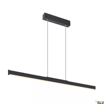   ONE LINEAR 100 PHASE UP-DOWN fekete CRI-95 2700-3000K kiváló színvisszaadású függesztett LED lámpa