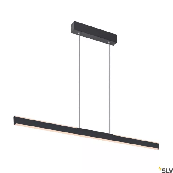 ONE LINEAR 100 PHASE UP-DOWN fekete CRI-95 2700-3000K kiváló színvisszaadású függesztett LED lámpa