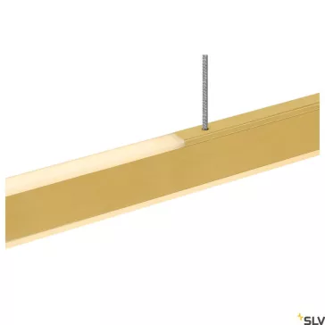  ONE LINEAR 100 PHASE UP-DOWN sárgaréz CRI-95 2700-3000K kiváló színvisszaadású függesztett LED lámpa
