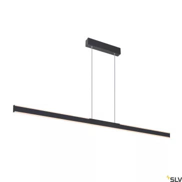   ONE LINEAR 140 PHASE UP-DOWN fekete CRI-95 2700-3000K kiváló színvisszaadású függesztett LED lámpa