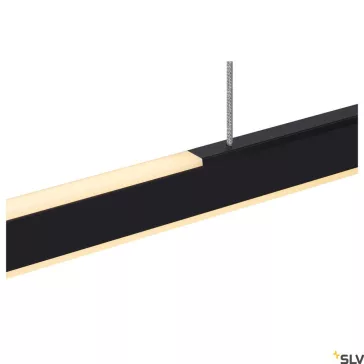   ONE LINEAR 140 PHASE UP-DOWN fekete CRI-95 2700-3000K kiváló színvisszaadású függesztett LED lámpa