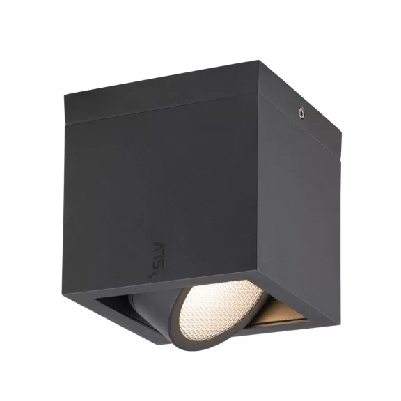 ESKINA FRAME CL antracit szögletes kültéri mennyezeti LED lámpa