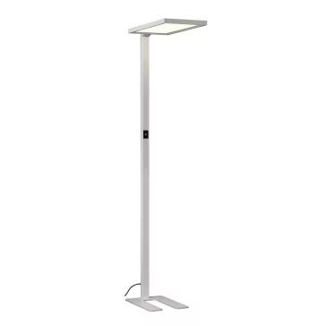   WORKLIGHT FL ezüst 79w 7600lm 4000k cri80 80° szabadon álló mozgás és fényérzékelős dimmelhető professzionális munkaasztal megvilágító állólámpa
