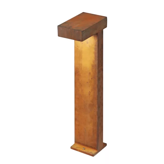 RUSTY PATHLIGHT 70 LED rozsda színű corten acél vízálló kültéri allólámpa