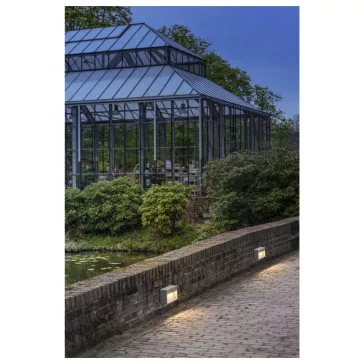  CONCRETO M WL szürke 8.5W 350lm 3000K beton kültéri fali LED lámpa