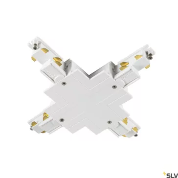   S-TRACK SYSTEM fehér DALI X-csatlakozó és betápláló elem 3 fázisú dali sínhez