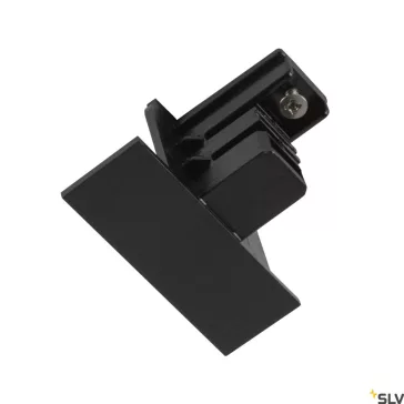   S-TRACK SYSTEM fekete végzáró sapka felületre rögzíthető 3 fázisú dali sínhez