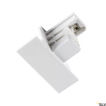   S-TRACK SYSTEM fehér végzáró sapka felületre rögzíthető 3 fázisú dali sínhez