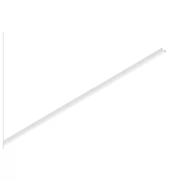   48V SYSTEM COVER fehér 20mm széles 2m -es sín takaró profil 48V-os alacsony feszültségű felületre szerelt sínhez
