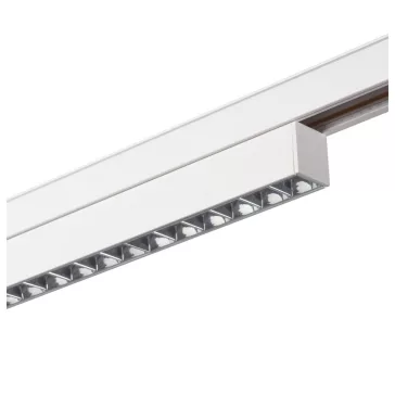   48V SYSTEM IN-LINE 22 fehér 7.3W 650lm 4000K CRI90 35° darklight led reflektor 48V-os alacsony feszültségű sínhez