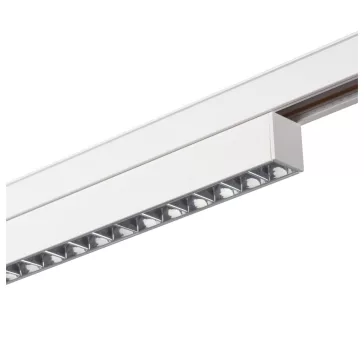   48V SYSTEM IN-LINE 44 fehér 14W 1250lm 4000K CRI90 35° darklight led reflektor 48V-os alacsony feszültségű sínhez