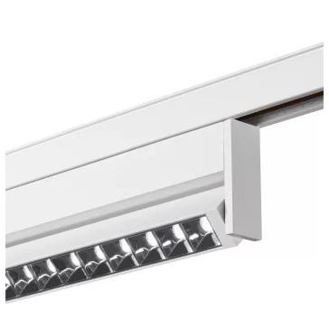   48V SYSTEM IN-LINE 24 fehér 7.3W 650lm 4000K CRI90 35° darklight billenthető led reflektor 48V-os alacsony feszültségű sínhez