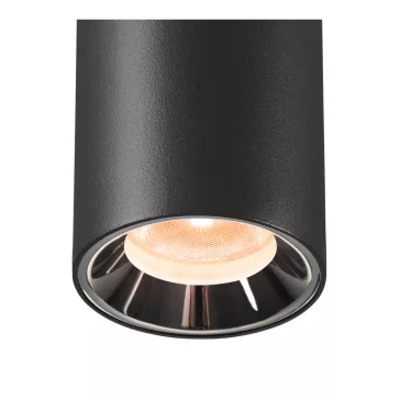   NUMINOS® XS 48V fekete-króm 8.7W 670lm 2700K CRI90 20° állítható LED spot lámpa 48V-os alacsony feszültségű sínhez